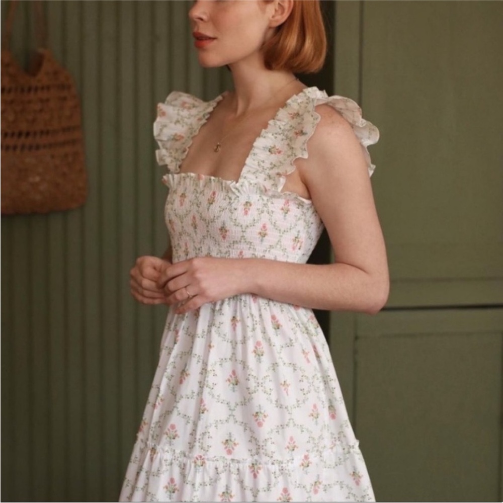 Hill House Pastel Trellis Ellie Nap Dress